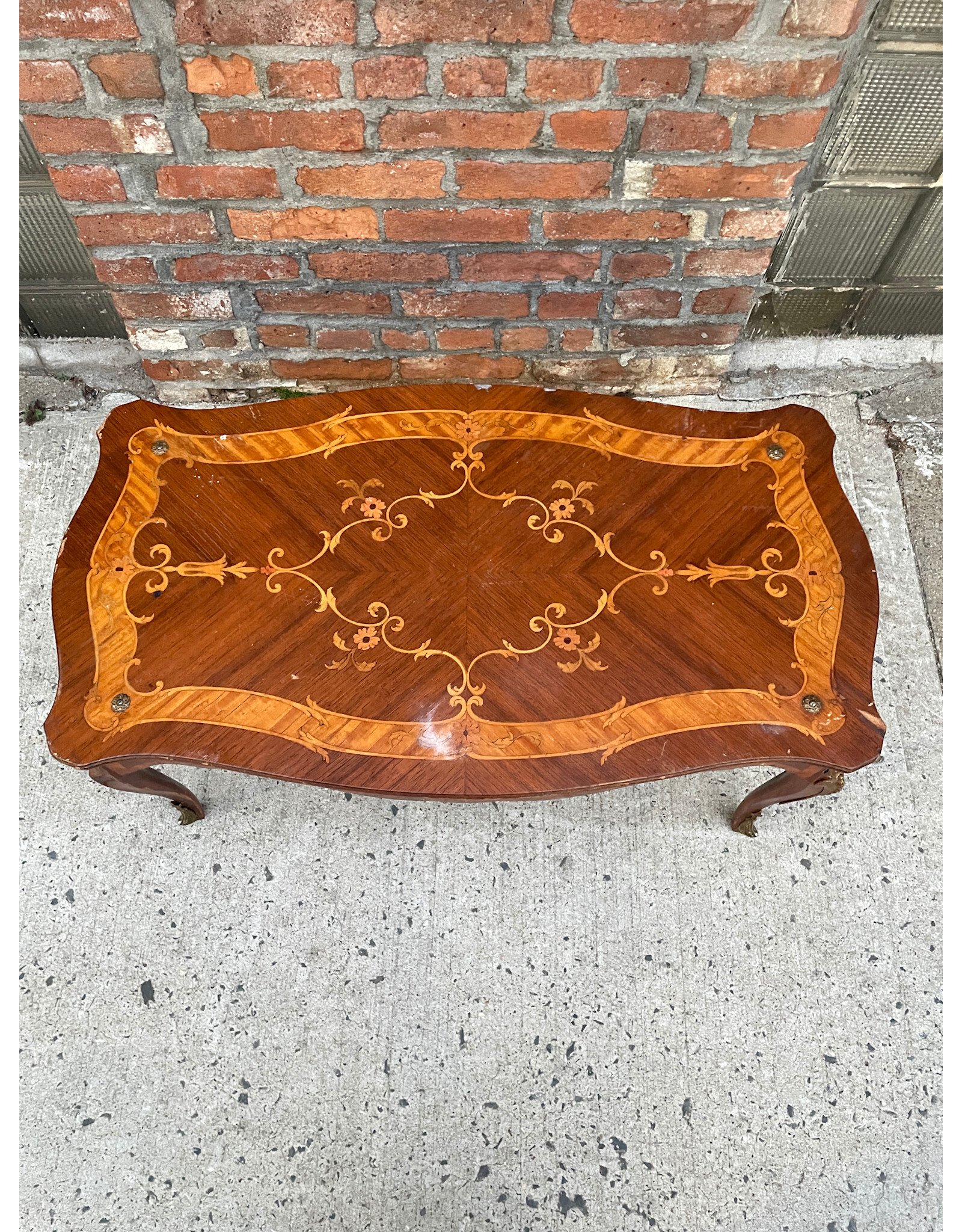 French Louis XV Style Coffee Table