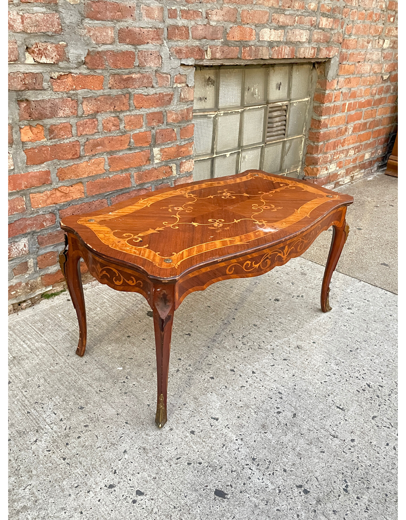 French Louis XV Style Coffee Table