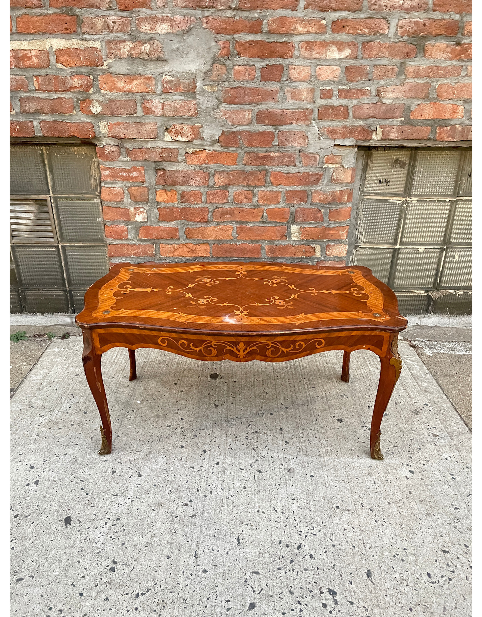 French Louis XV Style Coffee Table