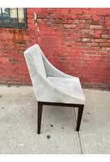 Light Grey Suede Dining Chair Light Grey Suede Dining Chair