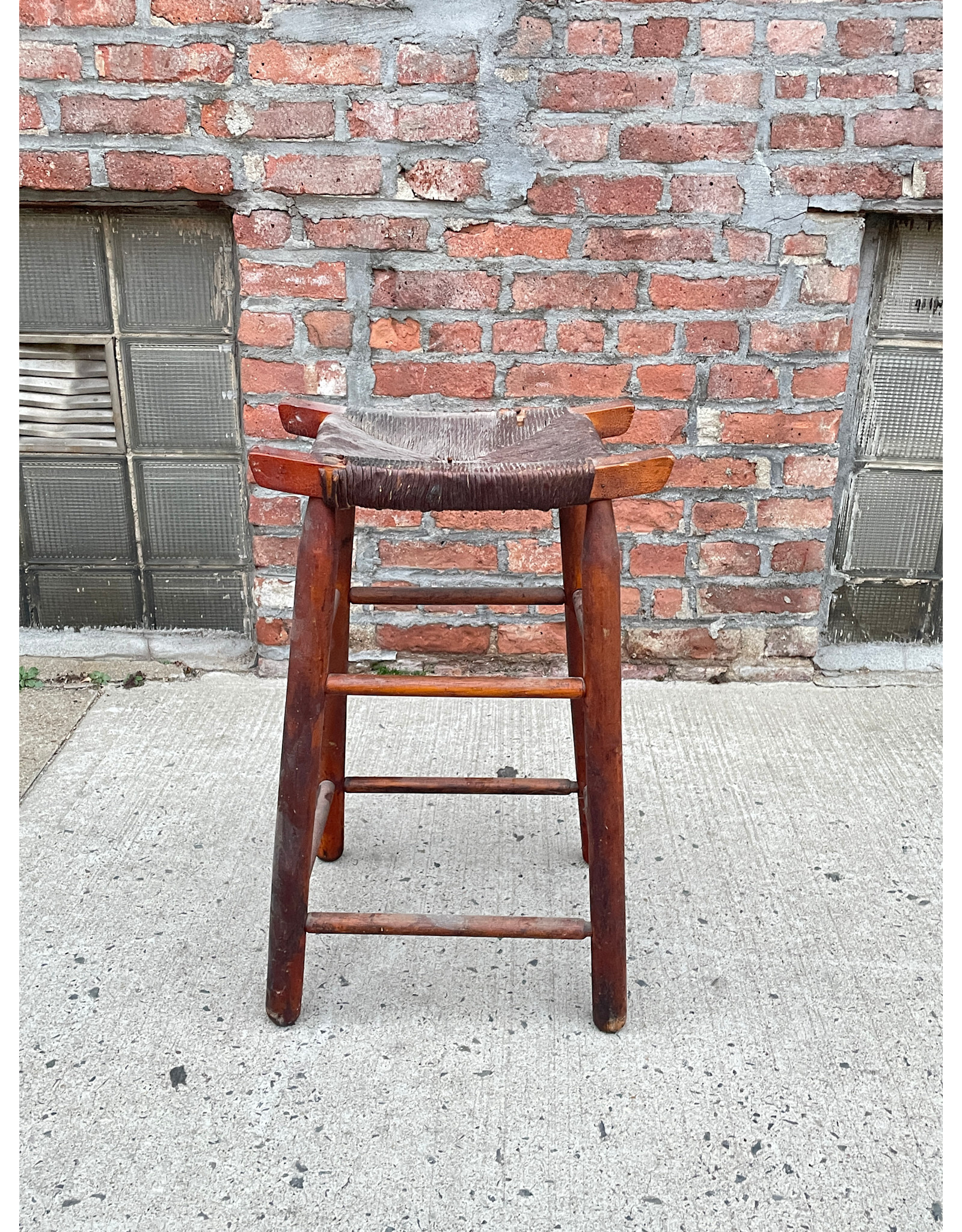Rustic Charlotte Perriand Style Stool