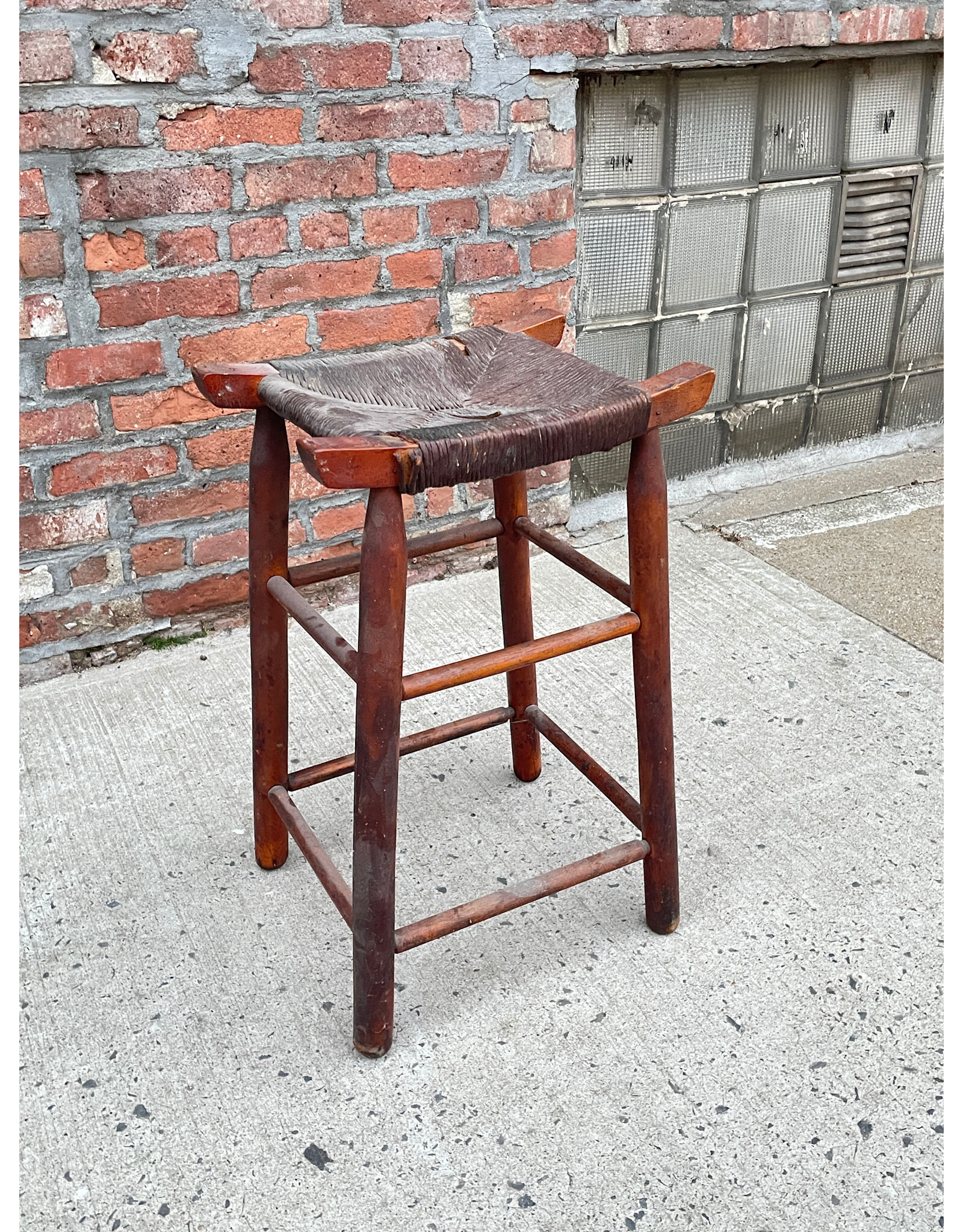 Rustic Charlotte Perriand Style Stool