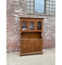 Wooden China Cabinet Hutch