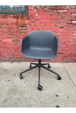 Muuto Fiber Armchair Swivel Base - Dark grey Muuto Fiber Armchair Swivel Base - Dark grey