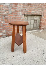 Mid-Century Modern Wooden End Table with A Magazine Rack Mid-Century Modern Wooden End Table with A Magazine Rack