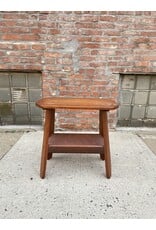 Mid-Century Modern Wooden End Table with A Magazine Rack Mid-Century Modern Wooden End Table with A Magazine Rack