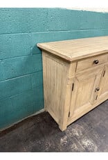 Modern Grey 3-Drawer Buffet