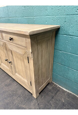 Modern Grey 3-Drawer Buffet