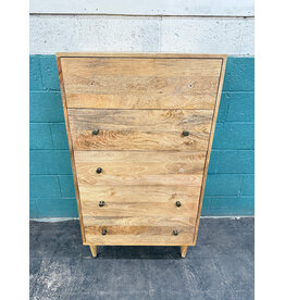 Solid Wooden 5-Drawer Chest of Drawers
