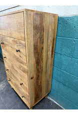 Solid Wooden 5-Drawer Chest of Drawers