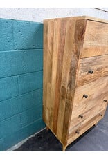 Solid Wooden 5-Drawer Chest of Drawers