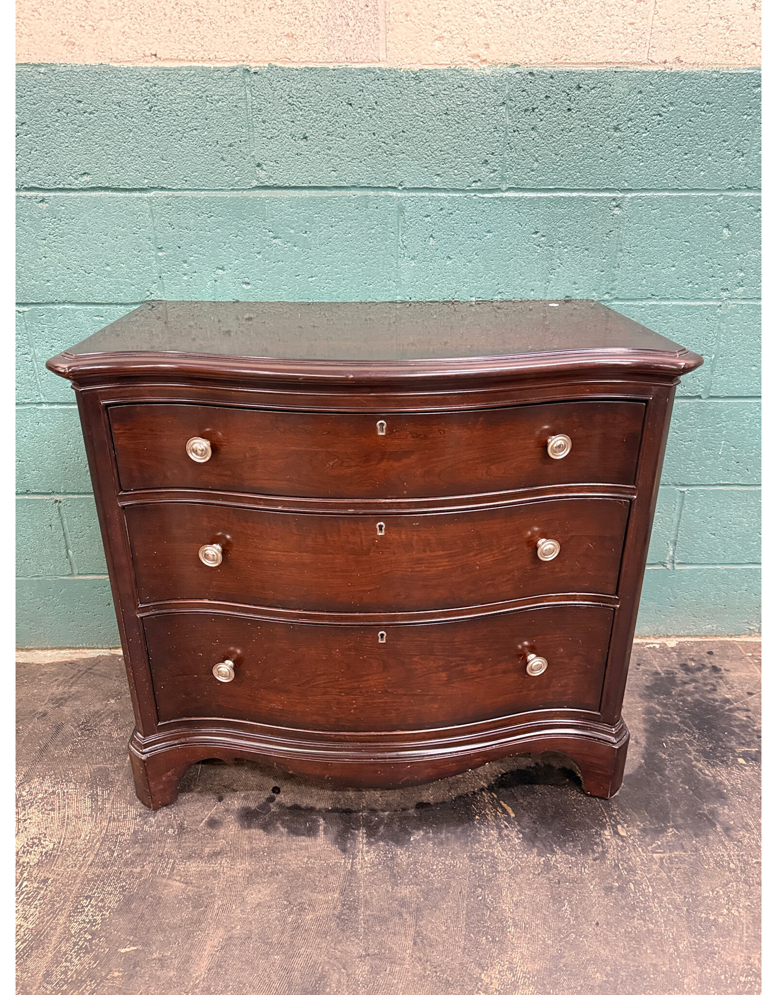 Mahogany 3-Drawer Chest of Drawers