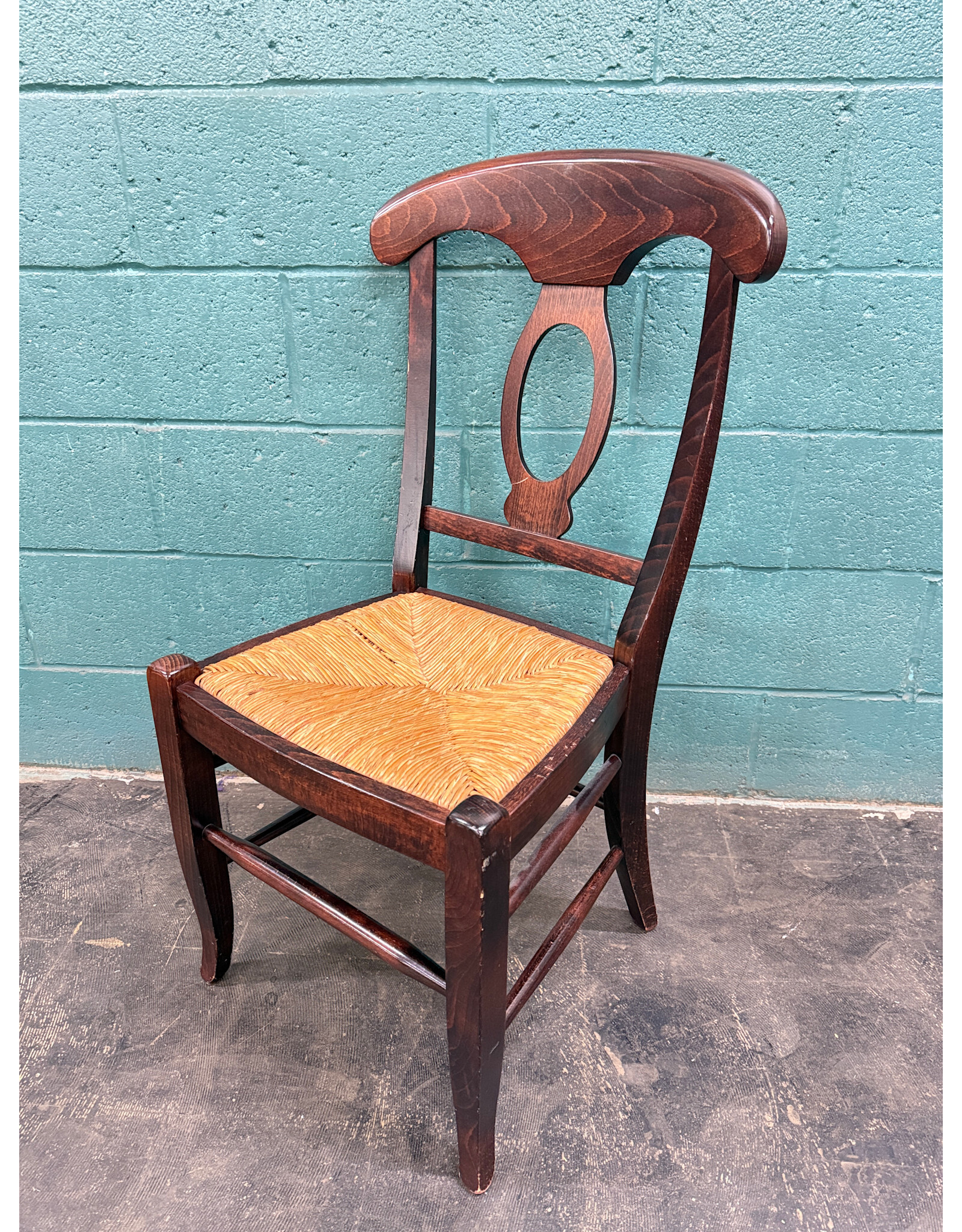 Napoleon Style Italian Oak Dining Chair by Pottery Barn