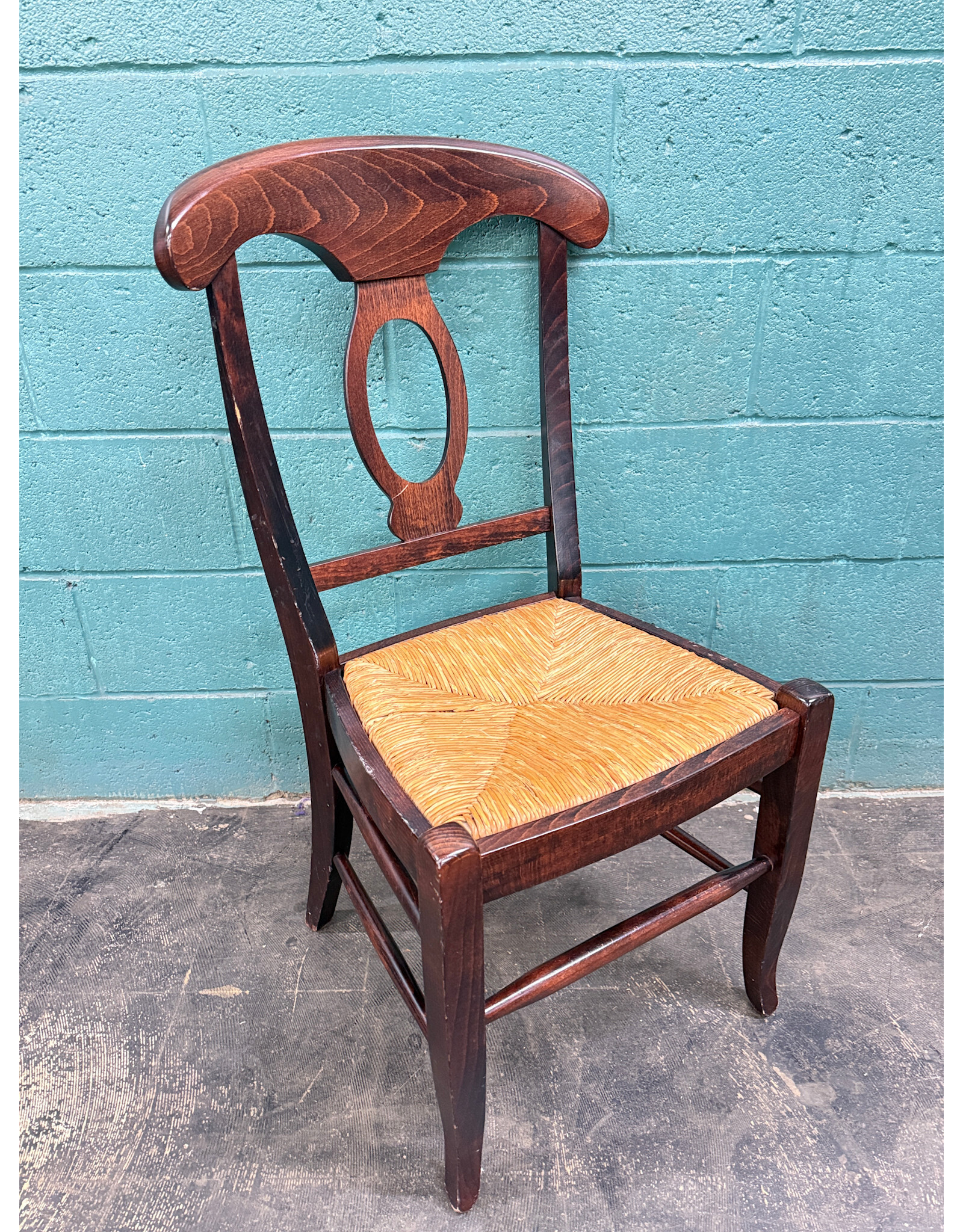 Napoleon Style Italian Oak Dining Chair by Pottery Barn
