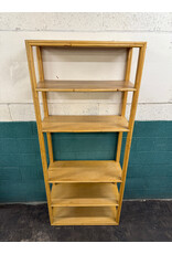 5-Shelf Bamboo Bookcase