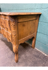 Vintage Baker Fluted Font 2-Drawer Walnut Chest of Drawers