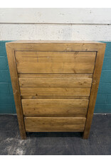 williams Sonoma Hensley Wood 4-Drawer Tallboy Dresser, Williams Sonoma