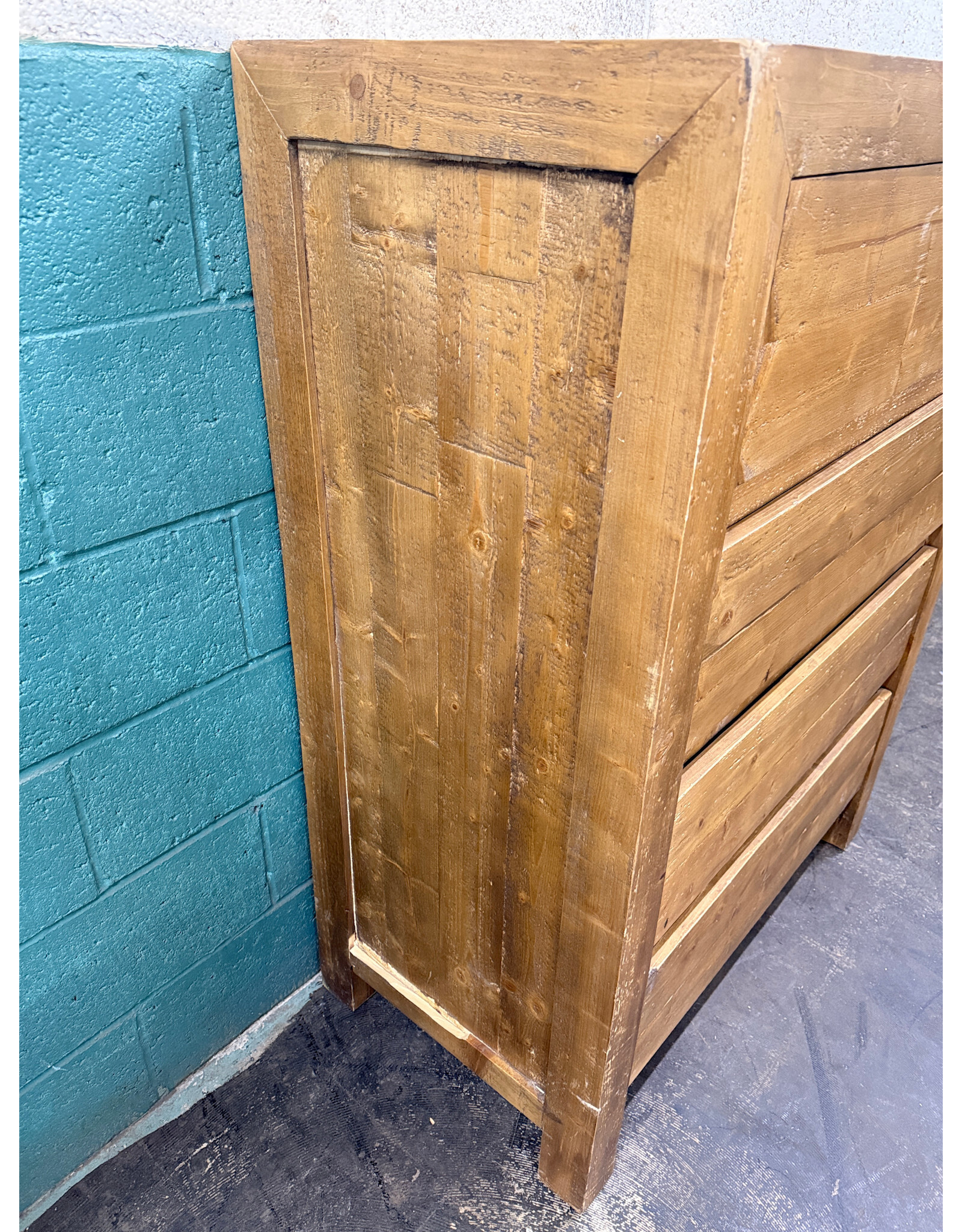 williams Sonoma Hensley Wood 4-Drawer Tallboy Dresser, Williams Sonoma