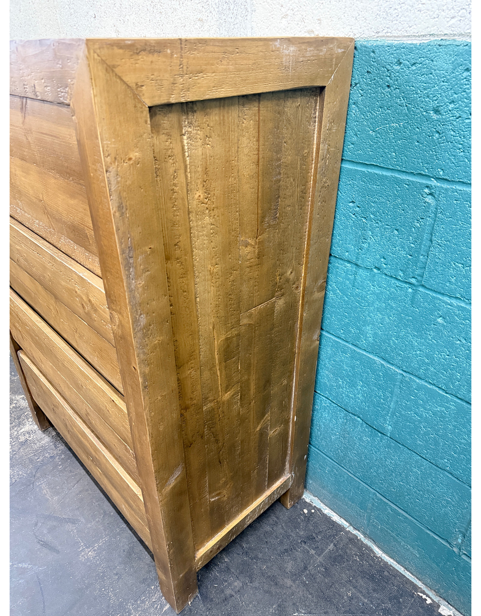 williams Sonoma Hensley Wood 4-Drawer Tallboy Dresser, Williams Sonoma