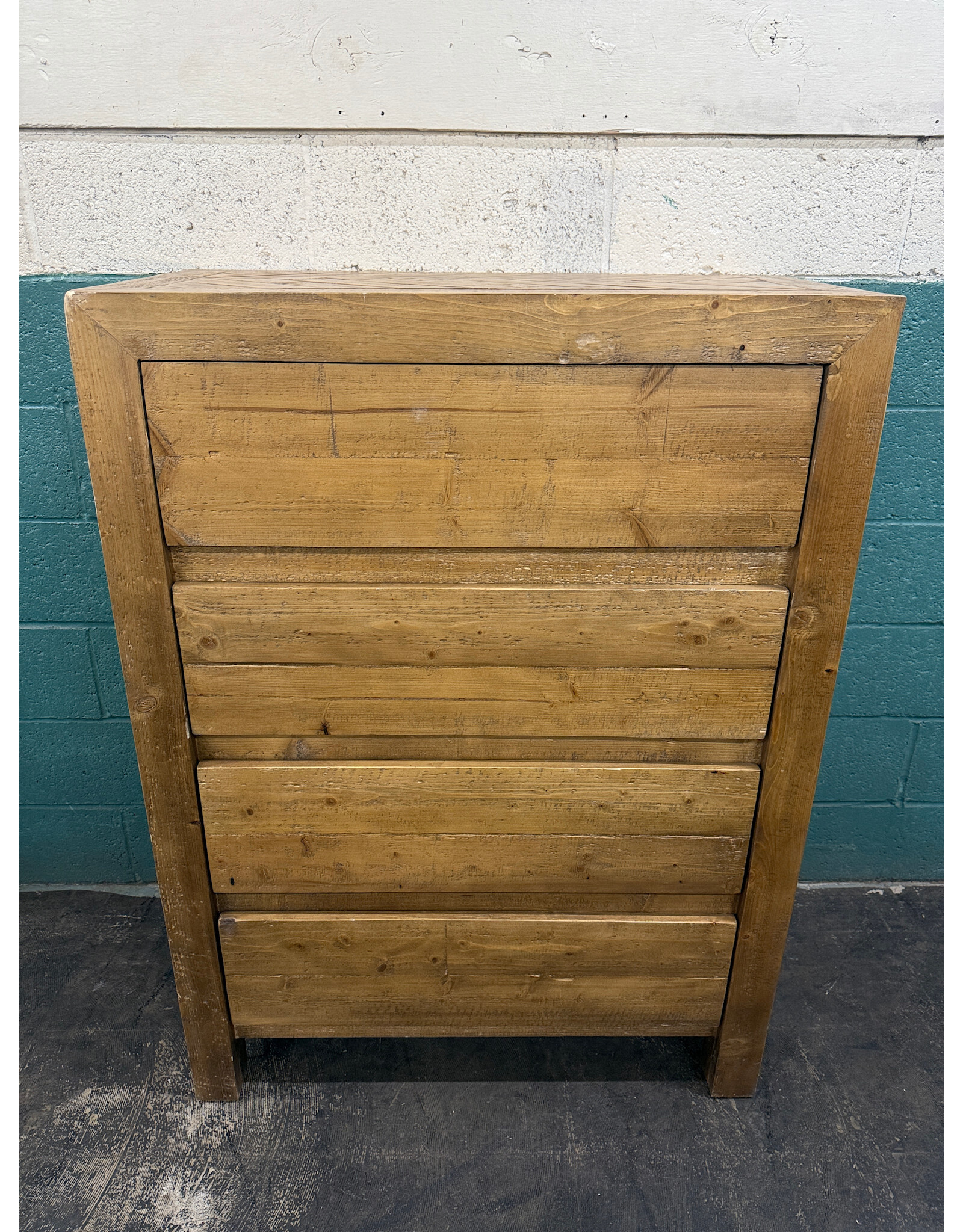 williams Sonoma Hensley Wood 4-Drawer Tallboy Dresser, Williams Sonoma