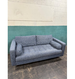 Sven Blue Fabric Tufted Sofa by Article