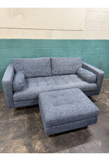 Sven Blue Fabric Tufted Sofa by Article