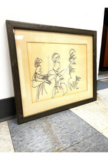 Orchestral!, framed drawing sgnd IRENE