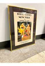 Beryl Cook's New York at Portal Gallery, framed poster