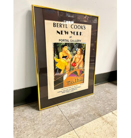 Beryl Cook's New York at Portal Gallery, framed poster