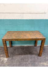 Burlwood Formica Rectangular Table