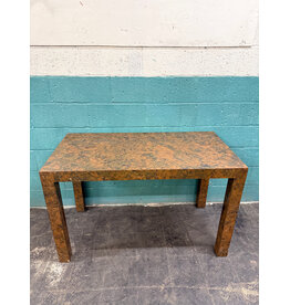 Burlwood Formica Rectangular Table