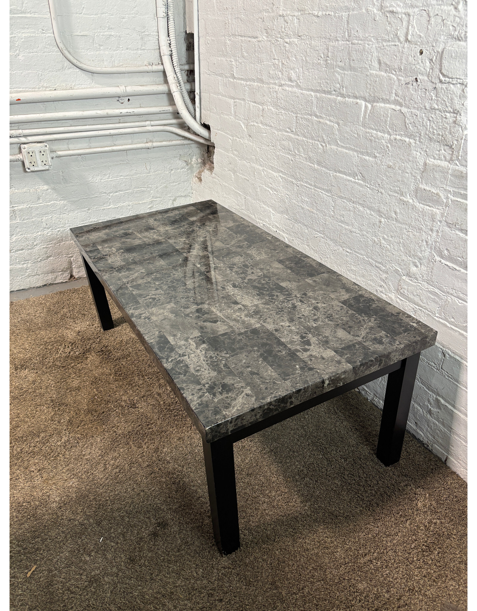 Rectangular Black Coffee Table