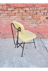 Mustard and Black MCM George Nelson Style Dining Chair