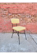 Mustard and Black MCM George Nelson Style Dining Chair
