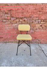 Mustard and Black MCM George Nelson Style Dining Chair