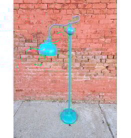 Teal Floor Lamp