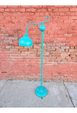 Teal Floor Lamp