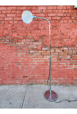 Underwriters Laboratories Silver Gooseneck Floor Lamp