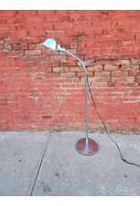 Underwriters Laboratories Silver Gooseneck Floor Lamp