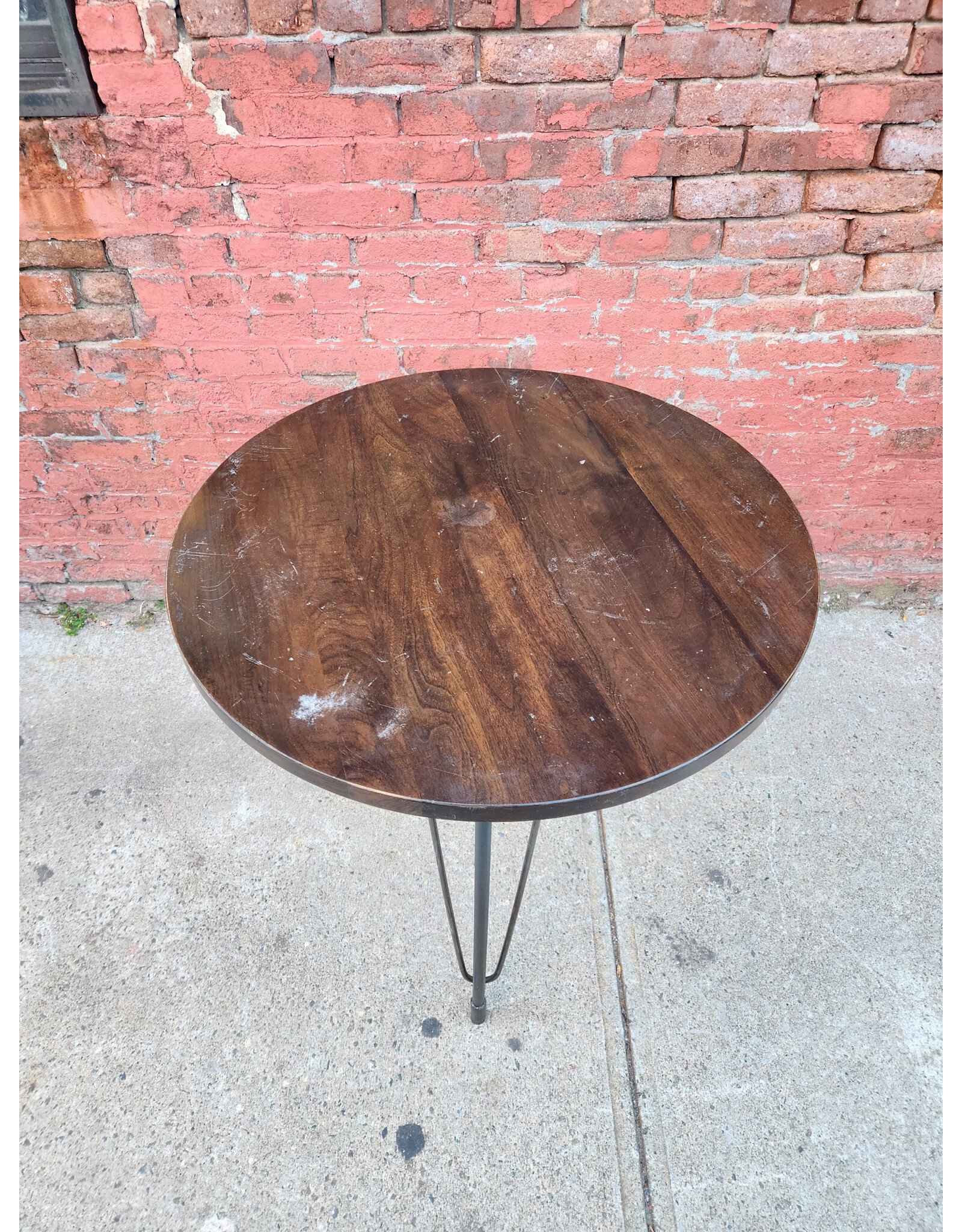 Circular Wooden Dining Table