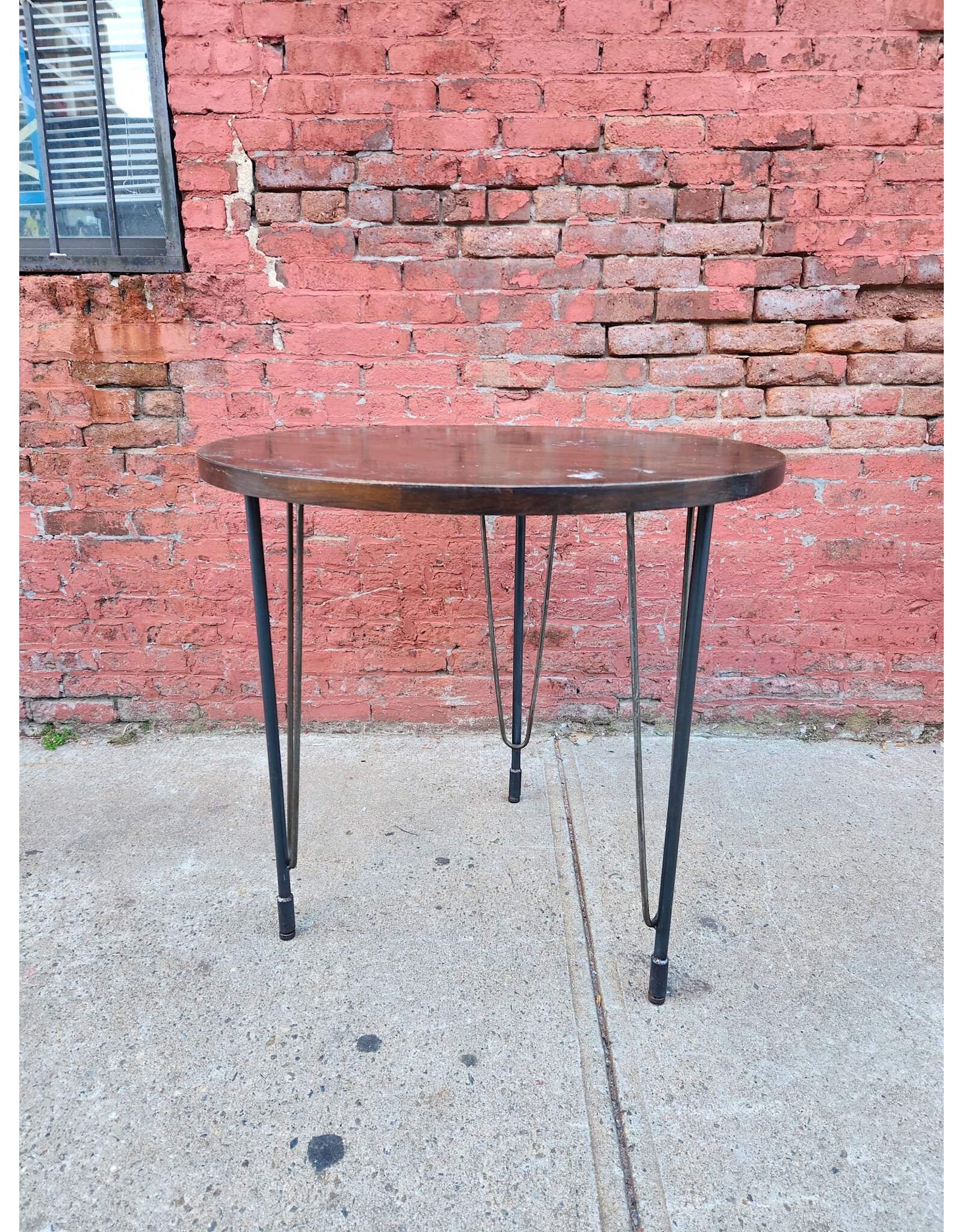 Circular Wooden Dining Table