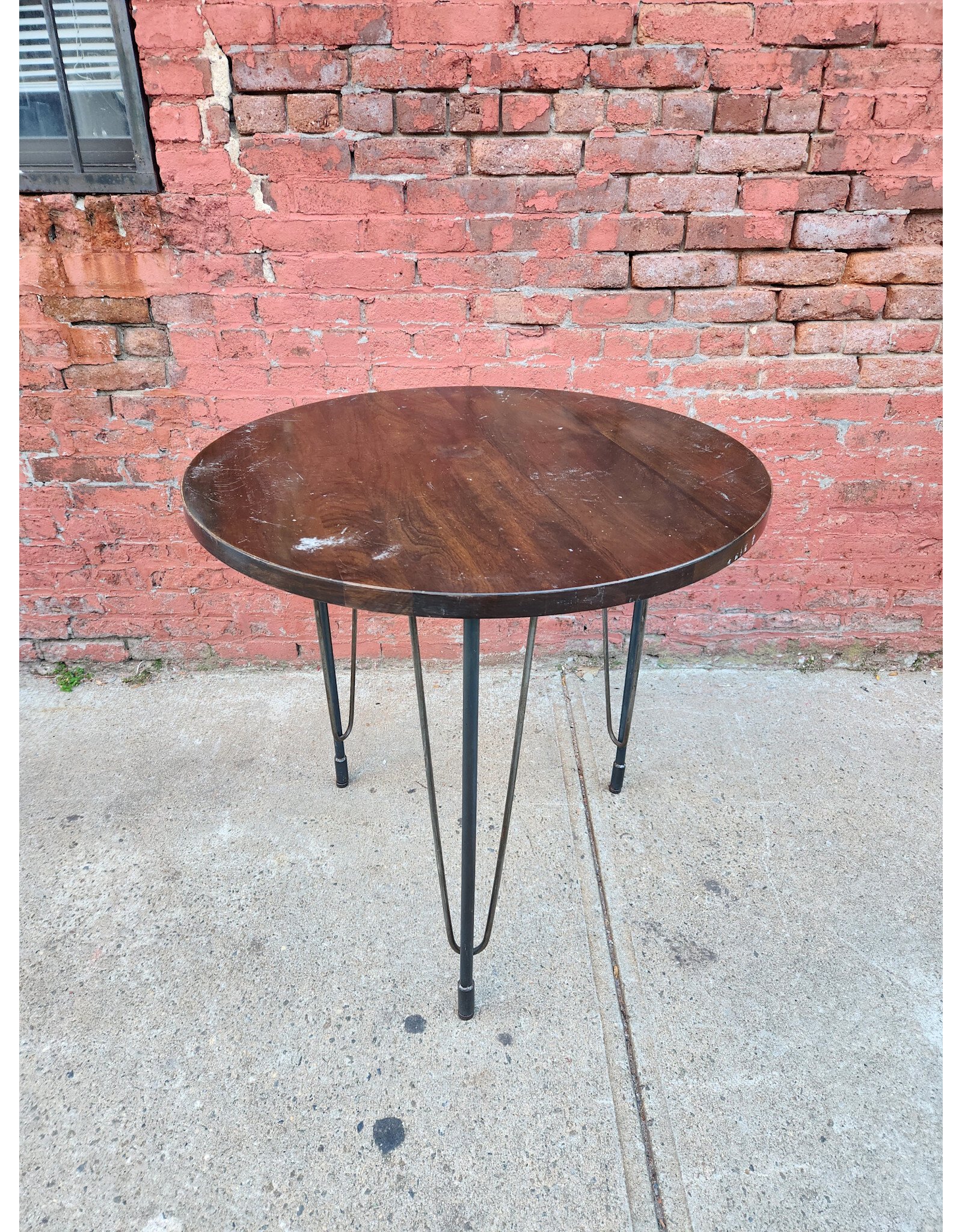Circular Wooden Dining Table