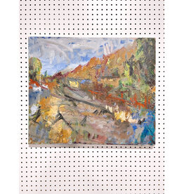 Autumn Morning Walks, Painting on Canvas