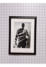 Strike The Pose, Black and White Framed Photograph