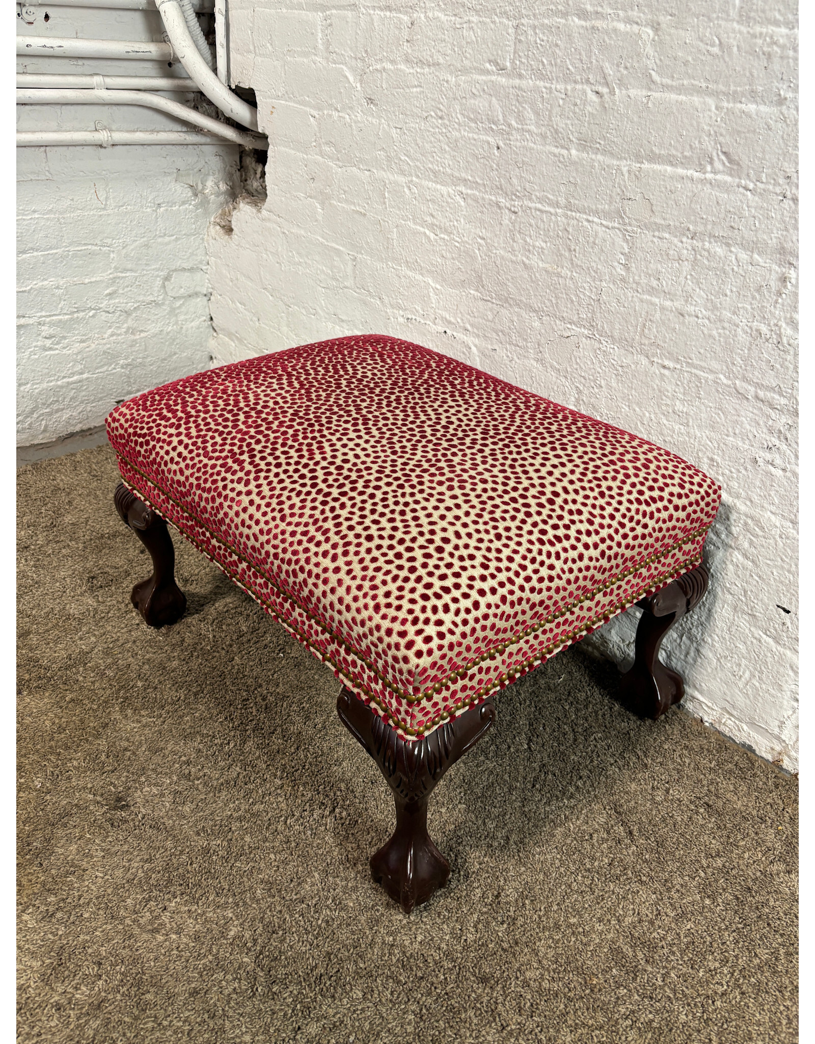 Old Hickory Tanner Ottoman