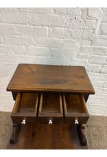 Ethan Allen Pine Old Tavern Two Drawer End Table