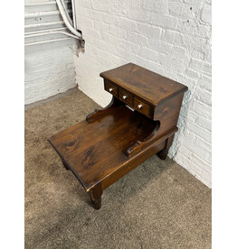 Ethan Allen Pine Old Tavern Two Drawer End Table