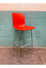 Vitra Hal Re High Stool in Red