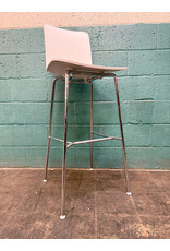 Vitra Hal Re High Stool in White