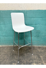 Vitra Hal Re High Stool in White
